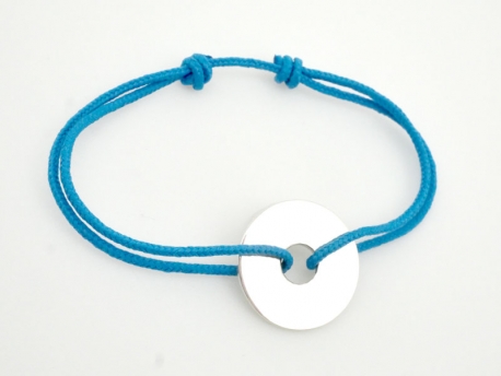Bracelet enfant sur cordon Mini Cible personnalisable