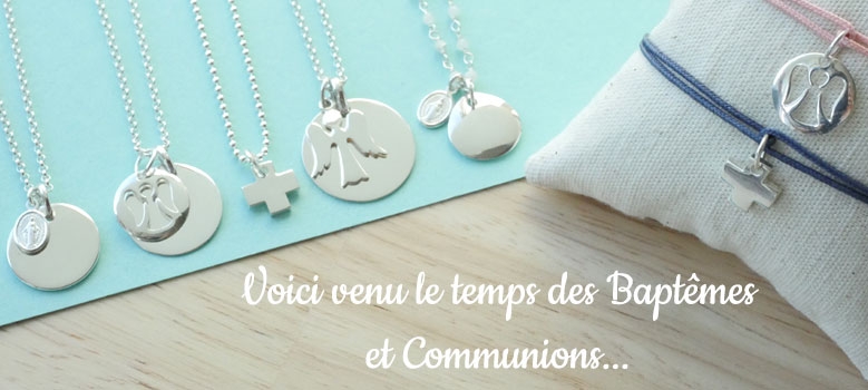 Idées cadeaux Baptêmes et Communions
